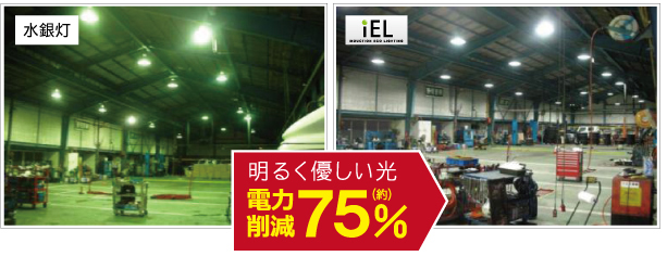 ���ⓔ��iEL�Ɩ���r:��Ԃ̖��邳